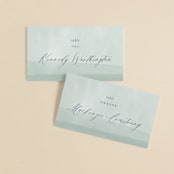 "Delicate Garden" - Place Cards in Wildflower by Ashley DeMeyere - Front with Free Guest Printing