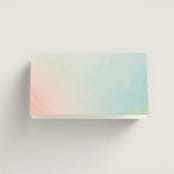 "marshmallow" - Place Cards in Sunrise by Petra Kern - Folded Back of Card