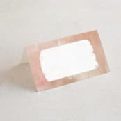 "Magic Hour" - Place Cards in Desert Rose by Hooray Creative - Blank front