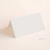 "Lennox" - Place Cards in Harvest by Kristie Kern - Folded Back of Card