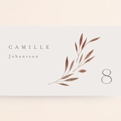 "Lennox" - Place Cards in Harvest by Kristie Kern - Detail