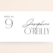 "Bold Union" - Place Cards in Cloud by Everett Paper Goods - Detail