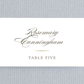 "Valencay" - Place Cards in Silk by chocomocacino - Detail