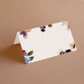 "Bright" - Place Cards in Summer by Leah Bisch - Blank front