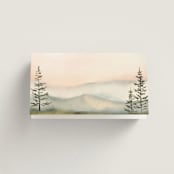"Every Single Dawn With You" - Place Cards in Forest by Petra Kern - Blank front