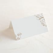 "Sketched Flora" - Place Cards in Cream by Paper Raven Co. - Blank front
