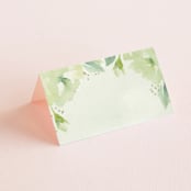 "Southern Garden" - Place Cards in Moss by Lori Wemple - Blank front