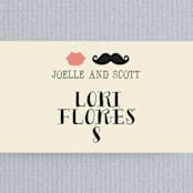 "Stache + Kiss" - Place Cards in Cream by Penelope Poppy - Detail