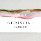 "Sedona" - Place Cards in Desert Sands by Itsy Belle Studio - Detail