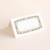 "charmed" - Place Cards in Honey by Jen Owens - Blank front