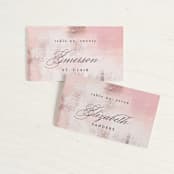 "Soft Overlay" - Place Cards in Cloud by Mansi Verma - Front with Free Guest Printing