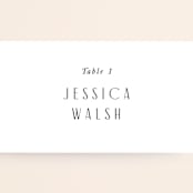 "Arcadia" - Place Cards in Onyx by Jennifer Wick - Detail