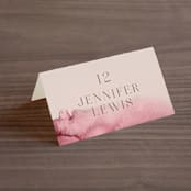 "Love Garden" - Place Cards in Potpourri by Petra Kern - Folded with Free Guest Printing