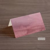 "Love Garden" - Place Cards in Potpourri by Petra Kern - Folded Back of Card