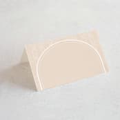 "Bohemian Pampas" - Place Cards in Sand by Kaydi Bishop - Blank front
