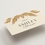 "Floral mosaic" - Place Cards in Sand by GeekInk Design - Detail