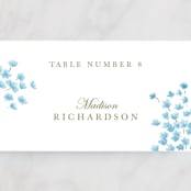 "Peony Gardens" - Place Cards in Peony by Inna Moreva - Detail