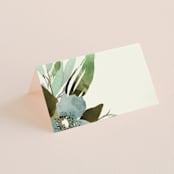 "Gardens Edge" - Place Cards in Garden by Grace Kreinbrink - Blank front