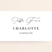 "first dance" - Place Cards in Champagne by Kasia Labocki - Detail