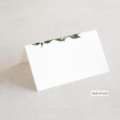 "Clearing" - Place Cards in Leaf by Alethea and Ruth - Folded Back of Card