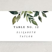 "Clearing" - Place Cards in Leaf by Alethea and Ruth - Detail