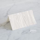 "Rustic Grain" - Place Cards in Ashwood by Oma N. Ramkhelawan - Folded Back of Card