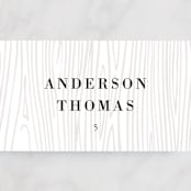 "Rustic Grain" - Place Cards in Ashwood by Oma N. Ramkhelawan - Detail