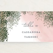"veil sweet" - Place Cards in Blush by Cass Imagines - Detail