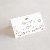 "ring box" - Place Cards in Sunset by Phrosné Barwood - Folded with Free Guest Printing