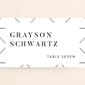 "Harmonie" - Place Cards in Cloud by Carly Reed Walker - Detail