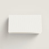 "Leighton" - Place Cards in Lakeshore Blue by Jennifer Postorino - Folded Back of Card