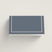 "Ritzy" - Place Cards in French Blue by Nicoletta Savod - Blank front