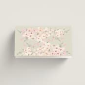 "kosmos" - Place Cards in Cotton Candy by Phrosné Barwood - Folded Back of Card