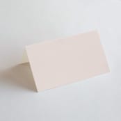 "Eclectic" - Place Cards in Dusty Rose by Vera Lim - Blank front