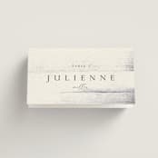 "Stillness" - Place Cards in Horizon by Sumak Studio - Folded with Free Guest Printing