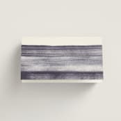 "Stillness" - Place Cards in Horizon by Sumak Studio - Folded Back of Card