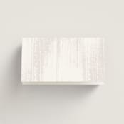 "Astoria" - Place Cards in Silk by Kelly Schmidt - Folded Back of Card
