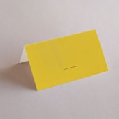 "Sophia" - Place Cards in Sunshine by Ani Somi - Blank front