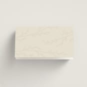 "Branched" - Place Cards in Almond by Brianne Larsen - Folded Back of Card