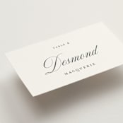 "scamorza" - Place Cards in Pearl by chocomocacino - Detail