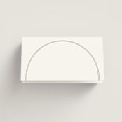 "Amelia" - Place Cards in Olive by Kristie Kern - Blank front