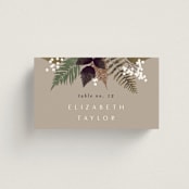 "Autumnal" - Place Cards in Natural by Alethea and Ruth - Front with Free Guest Printing