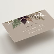"Autumnal" - Place Cards in Natural by Alethea and Ruth - Detail