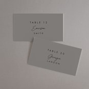 "The Ultimate After Party" - Place Cards in Fog by Becky Nimoy - Front with Free Guest Printing
