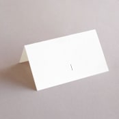 "This and That" - Place Cards in Diamond by Jessica Corliss - Blank front