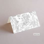 "This and That" - Place Cards in Diamond by Jessica Corliss - Folded Back of Card