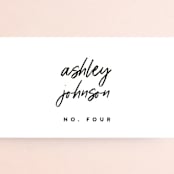"Allure" - Place Cards in Cloud by JoAnn Jinks - Detail