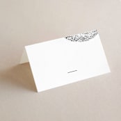"Forever" - Place Cards in Ink by Blustery August - Blank front