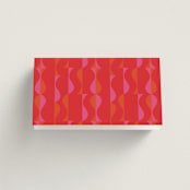 "Pop love" - Place Cards in New York by Bethania Lima - Folded Back of Card