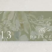 "Spring Dash" - Place Cards in Pewter by Grace Kreinbrink - Detail